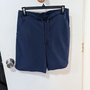 Lands' End Women's Deep Blue Athletic Shorts